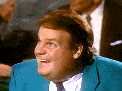 disappointed chris farley gif