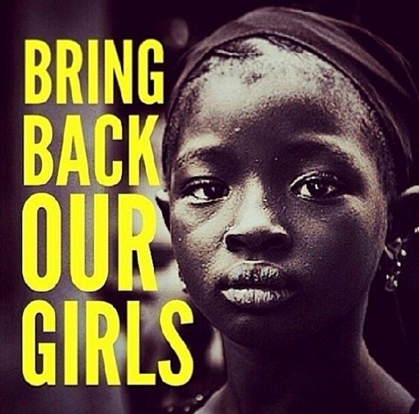 BringBackOurGirls 276 girls ripped from their school in Nigeria by Boko Haram and six months on most are still missing.