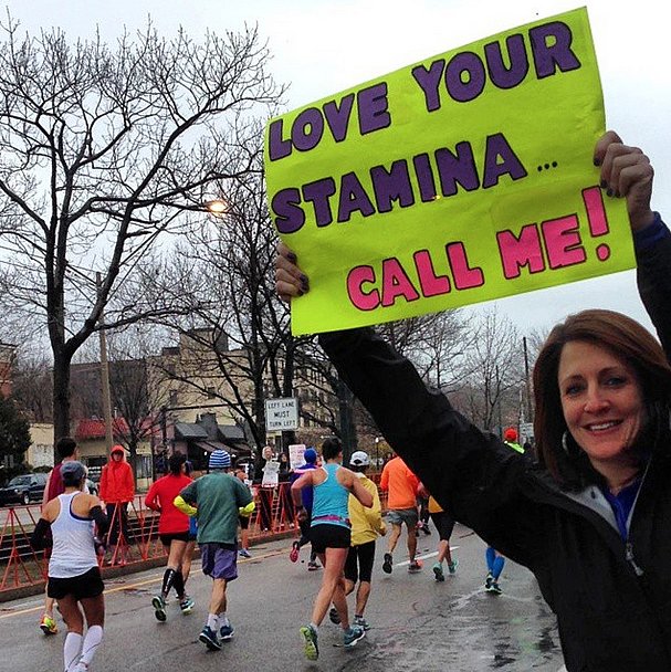 best marathon signs - Love Your Stamina... Call Me!