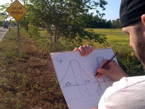 taking things way too literally - Draw Bridge