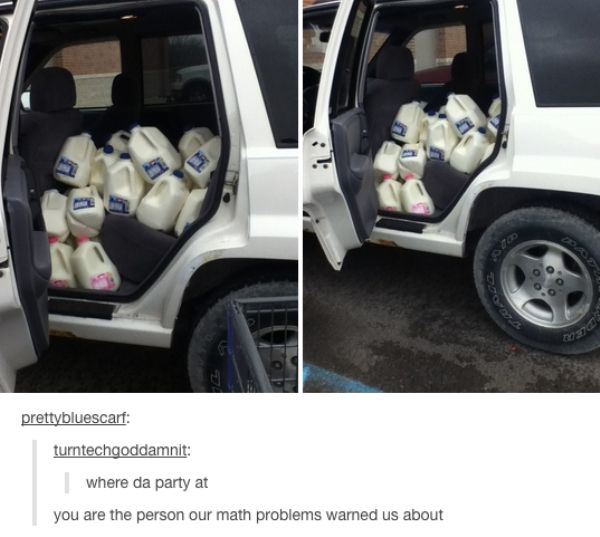 party tumblr posts - prettybluescarf turntechgoddamnit where da party at you are the person our math problems warned us about
