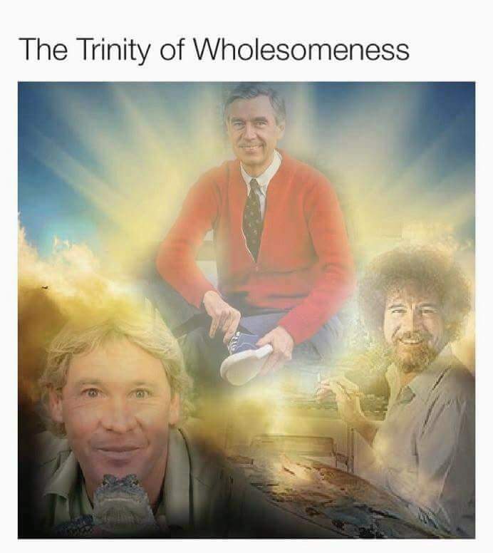 holy trinity meme - The Trinity of Wholesomeness