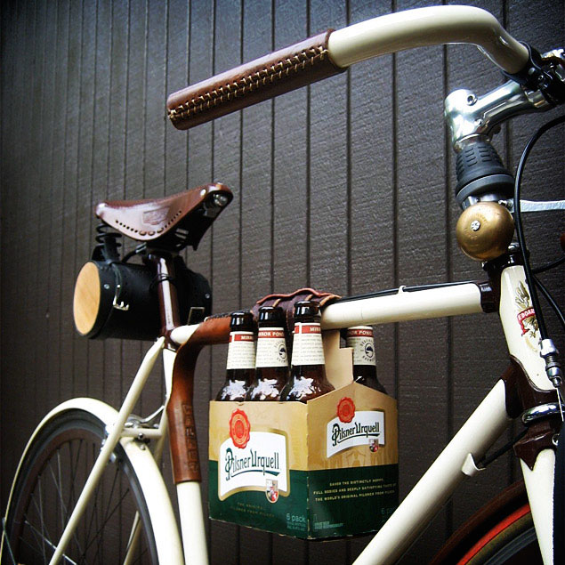 Bike Beer Strap Holder