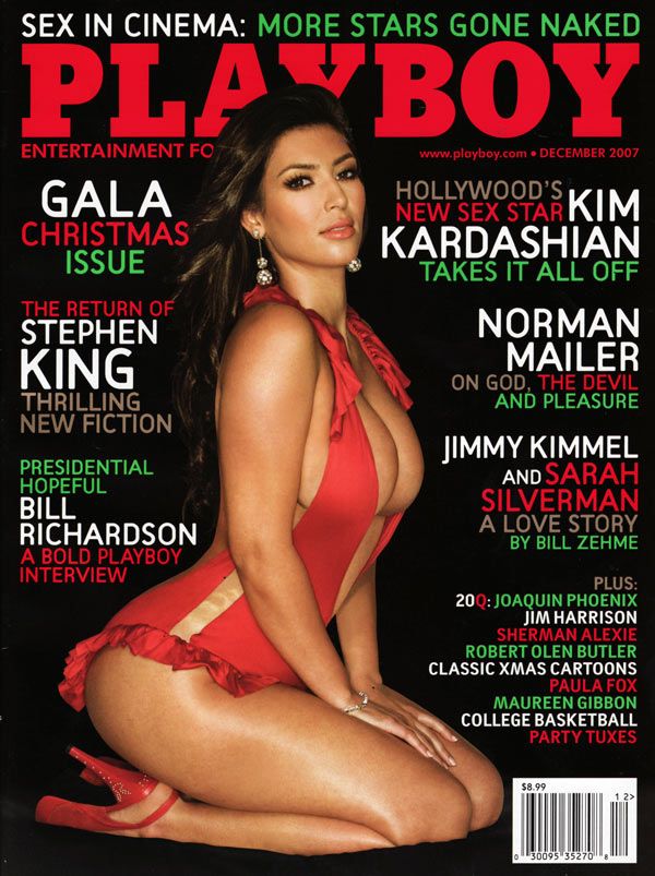 Kim Kardashian, 27 years old, December 2007.