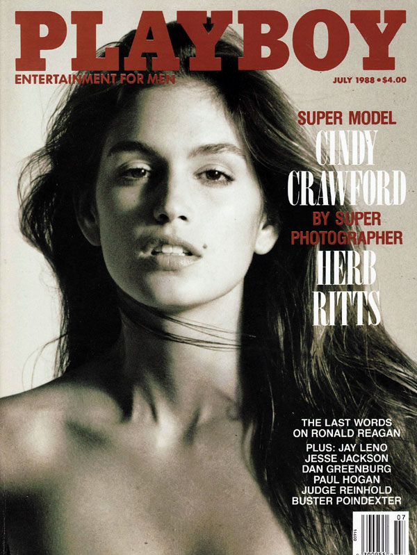 Cindy Crawford, 22 years old, July 1988.