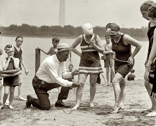 swimsuits in the 1920s
