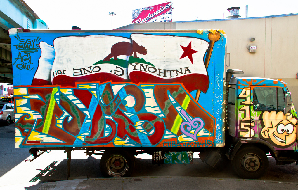 Anthony G. One. Folsom Street truck Mission District.