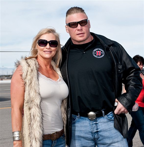 The three-time playmate is married to Brock Lesnar. At 46 years old, she's one of the world's hottest grandmothers, but not much else is known because her and Brock try to stay out of the public eye.