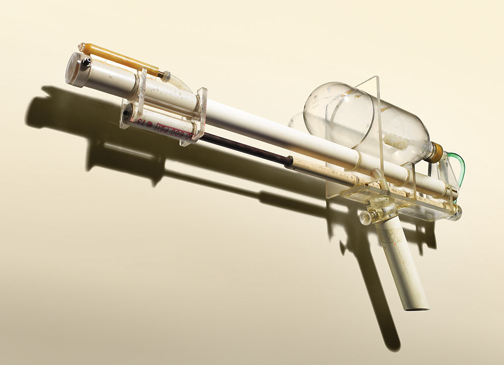 Super Soaker. 1989. Lonnie Johnson was trying to build a better refrigerator, but when one of his custom-machined brass nozzles blasted a stream of water across his bathroom, johnson realized he had the makings of something way more fun.