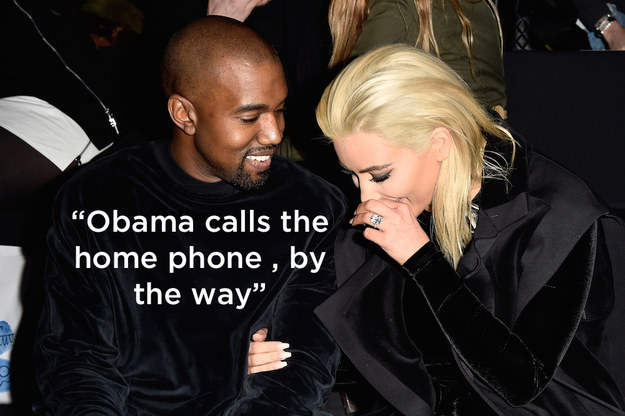 Kanye West Lied About Obama Calling Him