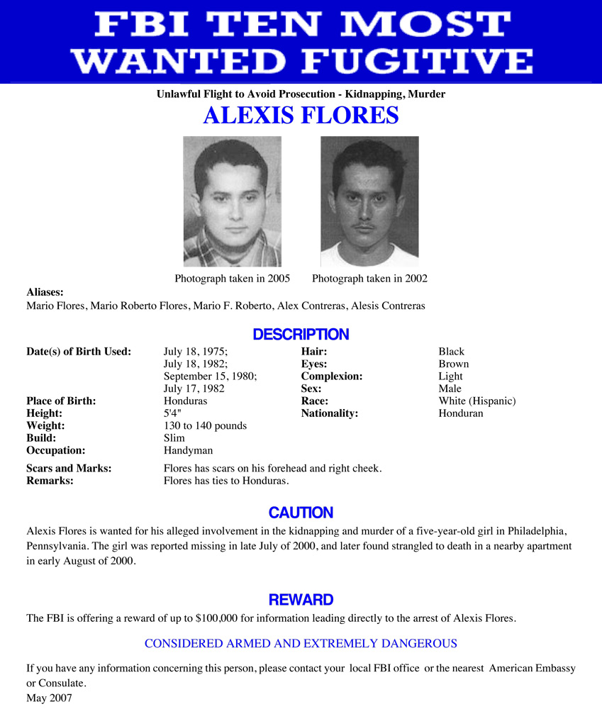 The FBI's 10 Most Wanted Fugitives