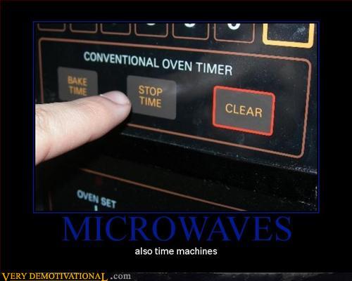 time travel microwave