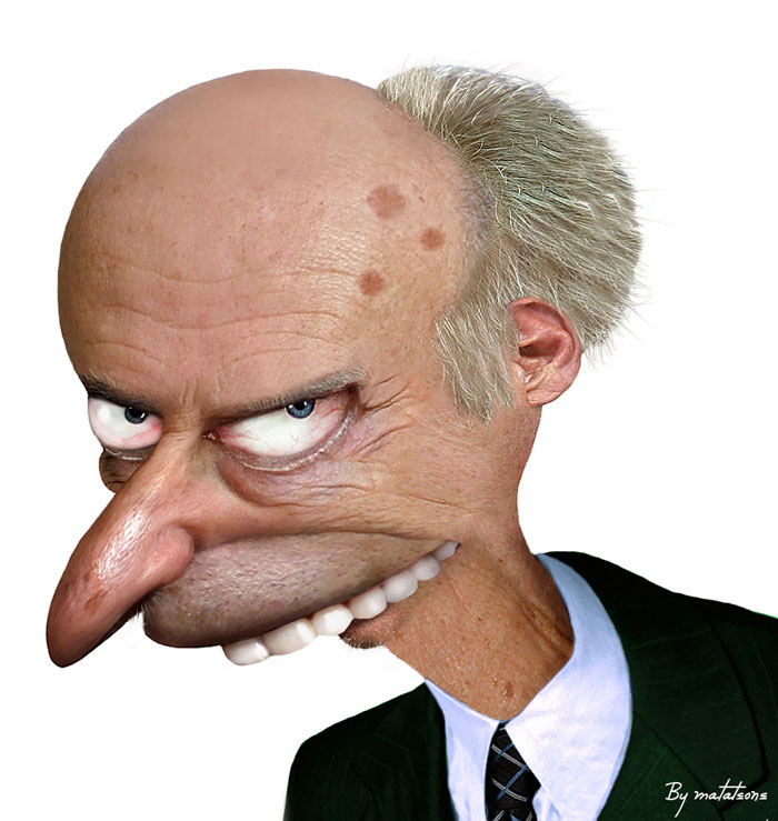 mr burns in real life - By matations