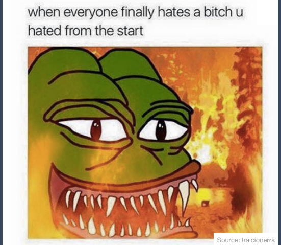 hate band kids - when everyone finally hates a bitch u hated from the start ro Source traicionerra