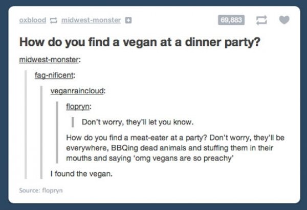 10 Vegans Getting Owned That'll Make You Smile
