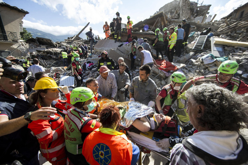 14 Images That Capture The Destruction of The Earthquake in Italy