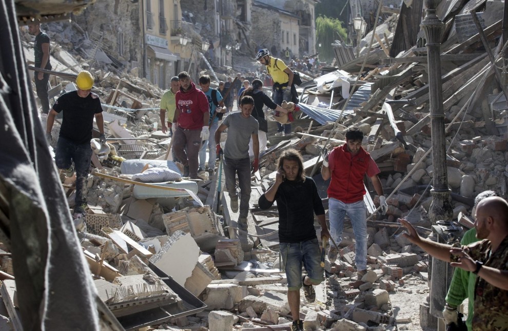 The last major earthquake to hit the country struck the central city of L’Aquila in 2009, killing more than 300 people.