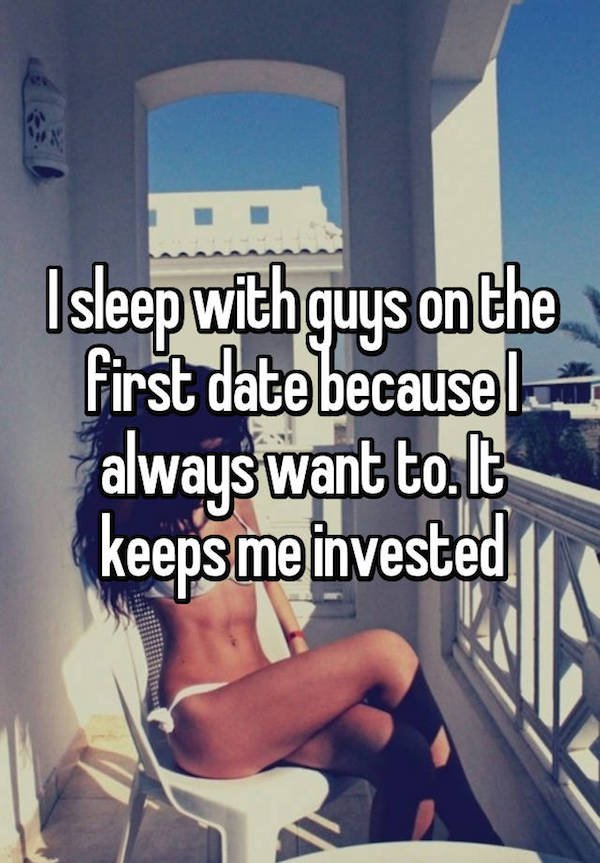 13 Women Explain Why They Bang on the First Date