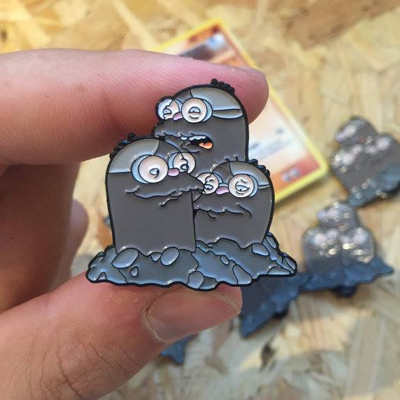 There's An Etsy Store Selling These Awesome Simpsons/Pokemon Mashup Pins