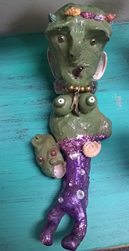 Sea Monster Charm Mermaid $65