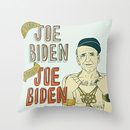 Joe Biden fashion design pillow case 18''x18'' $10