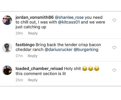 Guy's Post On Burger King's Instagram Gets Him In A Whopper Of Trouble