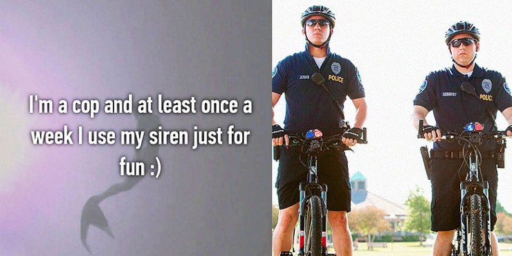 38 Anonymous Confessions From Police Officers That Will Surprise You