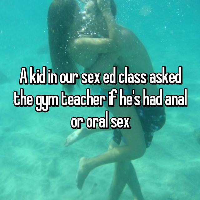 16 People Share an Awkward Story from Sex Ed Class