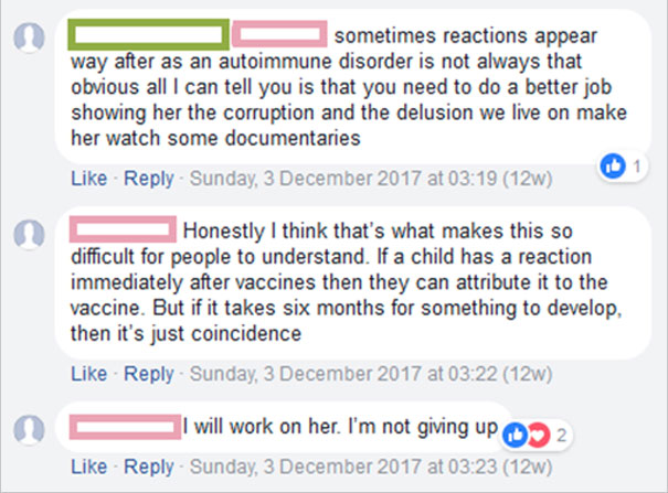 Anti-Vaxxer Mom Gets Overwhelming Support From People on Facebook