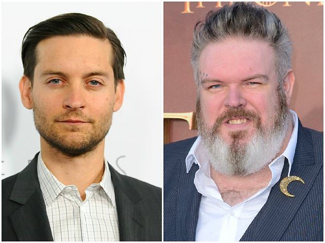 Tobey Maguire and Kristian Nairn — 42 years old