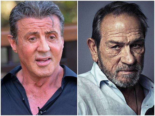 Sylvester Stallone and Tommy Lee Jones — 71 years old