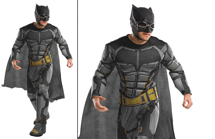 If you still want to be Batman but don't care about winning the costume contest, consider this alternative Men's Batman (Justice League) Costume - $39.99 Get it <a href="https://amzn.to/2O1iQZr" target="_blank" rel="nofollow"><font color="red"><b>HERE</font></b></a>.
