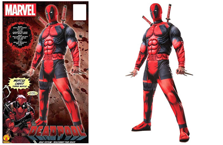 Everyone loves the Smartass anti-hero Deadpool. Now you can pretend to be him and fantasize about going home to Blake Lively afterwards.  Marvel Men's Deadpool Costume - $31.99 Get it <a href="https://amzn.to/2xXOgpD" target="_blank" rel="nofollow"><font color="red"><b>HERE</font></b></a>.