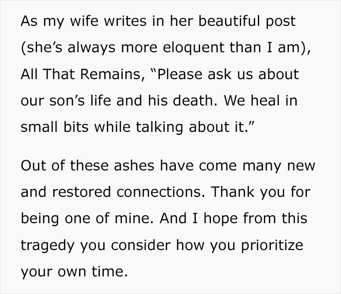 handwriting - As my wife writes in her beautiful post she's always more eloquent than I am, All That Remains, "Please ask us about our son's life and his death. We heal in small bits while talking about it." Out of these ashes have come many new and resto