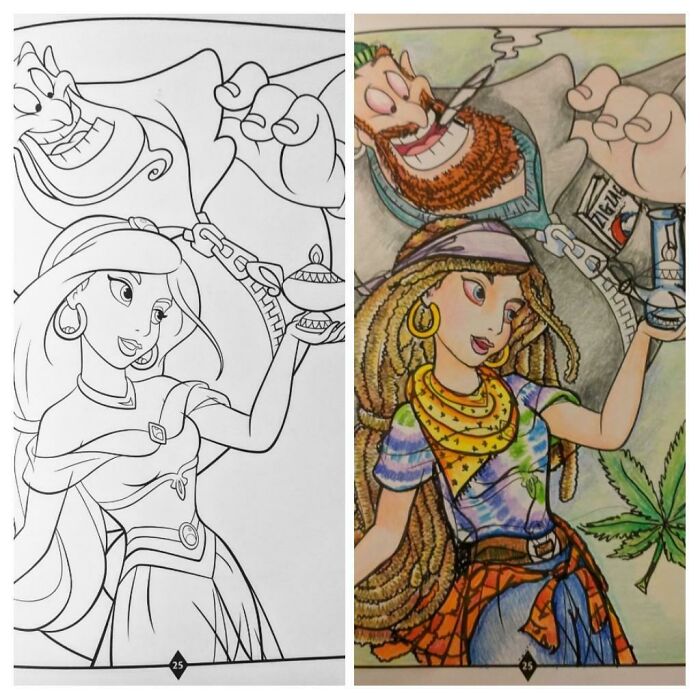 adults making childrens coloring books hilariously twisted - clothing