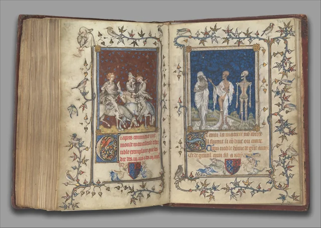 The Prayer Book of Bonne of Luxembourg, Duchess of Normandy, attributed to Jean Le Noir. France, before 1349.