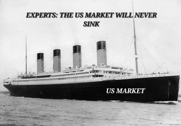 bank collapse memes - britannia mine museum - Experts The Us Market Will Never Sink m Us Market