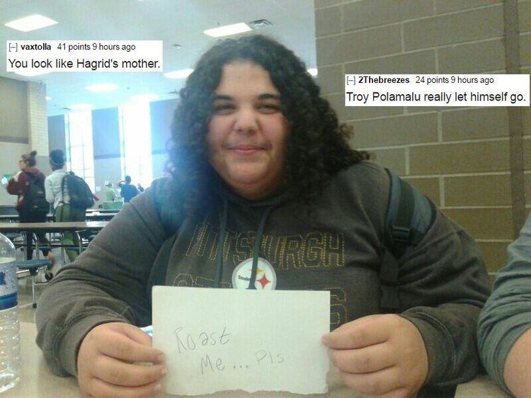 savage roasts that nuked people - photo caption - Hvaxtolla 41 points 9 hours ago You look Hagrid's mother. Mswrgh Roast 2Thebreezes 24 points 9 hours ago Troy Polamalu really let himself go. Me... Pls