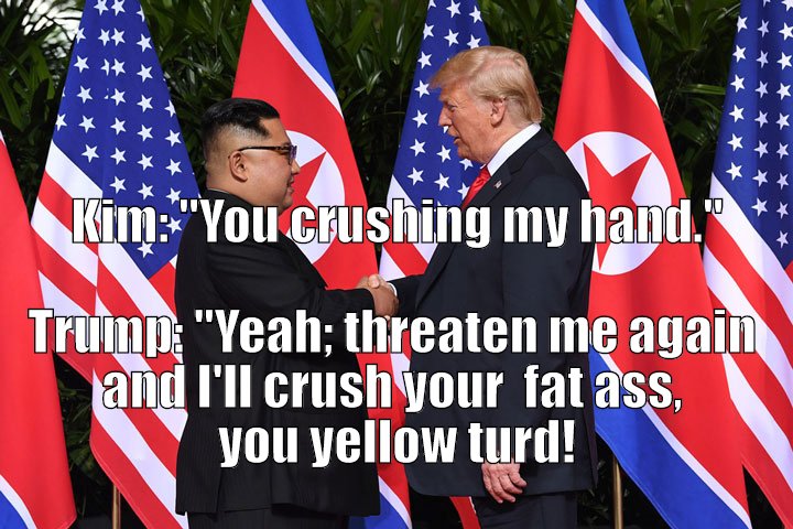 What Kim and Trump really talked about during that handshake.