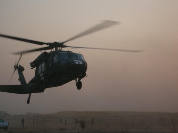 UH-60 Blackhawk medevac helicopter