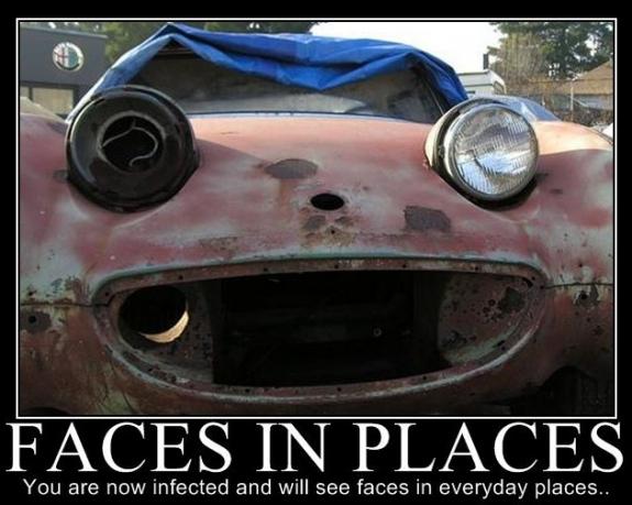Great Faces in Unusual Places