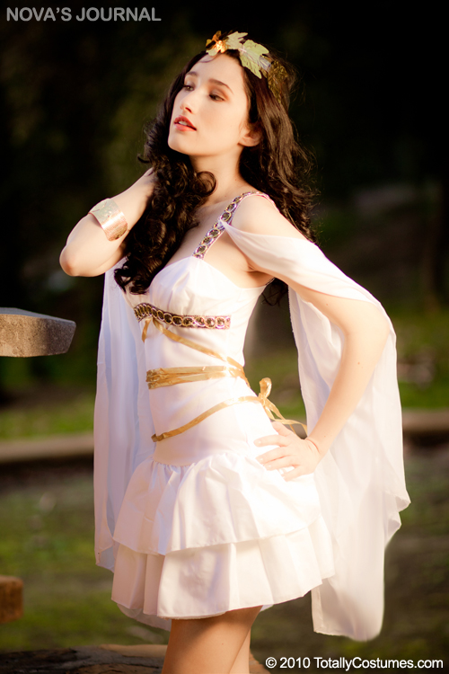 Sexy Greek Goddess Costume for Roman Toga Party