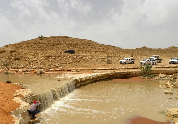 Photos rain from Saudi Arabia
