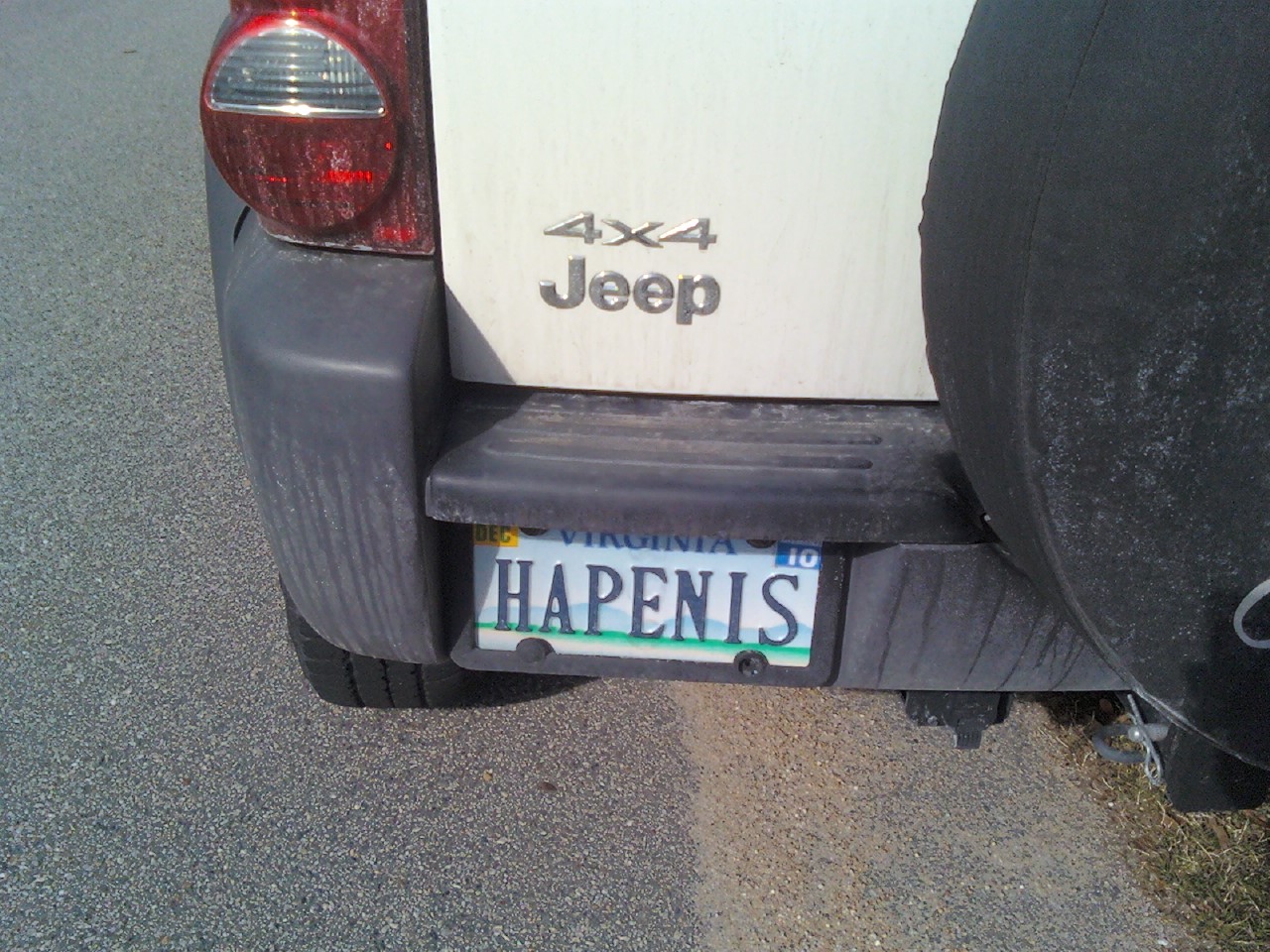Funny License Plate