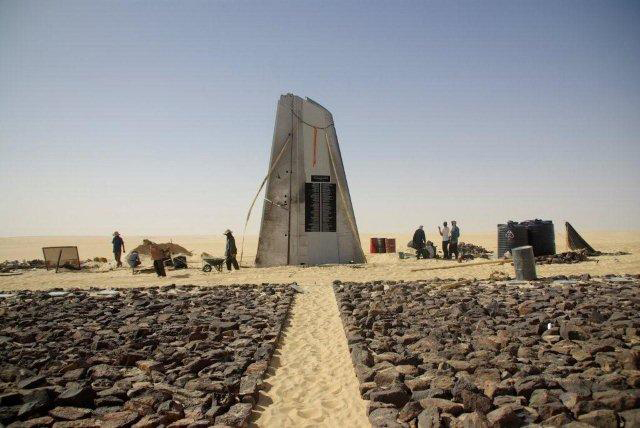 The memorial was partly funded by the Libyan government's 170 million compensation package.