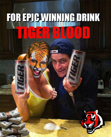 Charlie Sheen is winning with Tiger Blood. Get yours today!