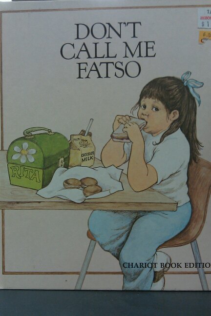 a childrens book i found at a thrift store about a fatso named rita.