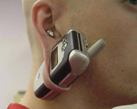 Body modification earphones