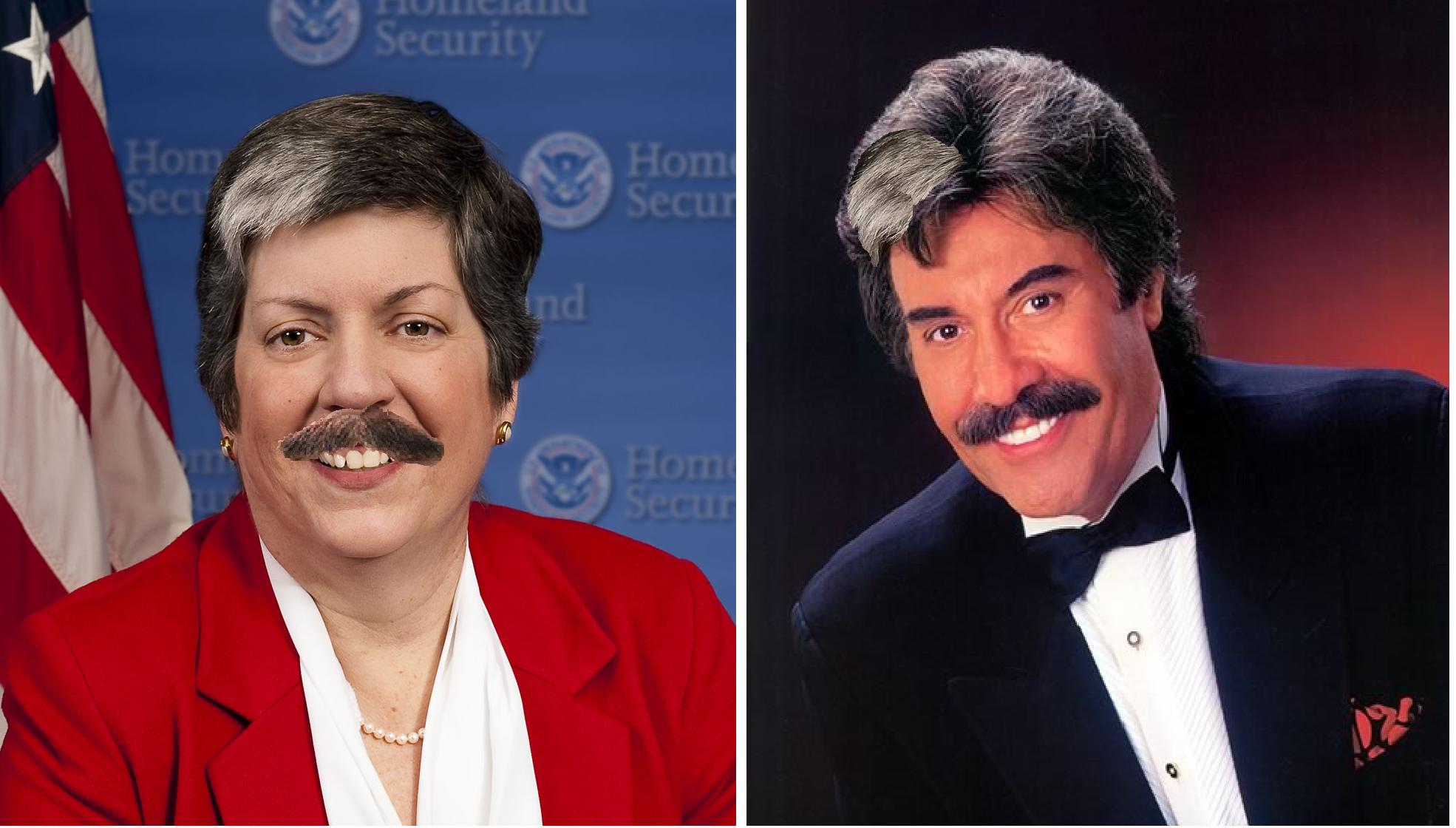 Proof positive that Janet Napolitano and Tony Orlando are one in the same!