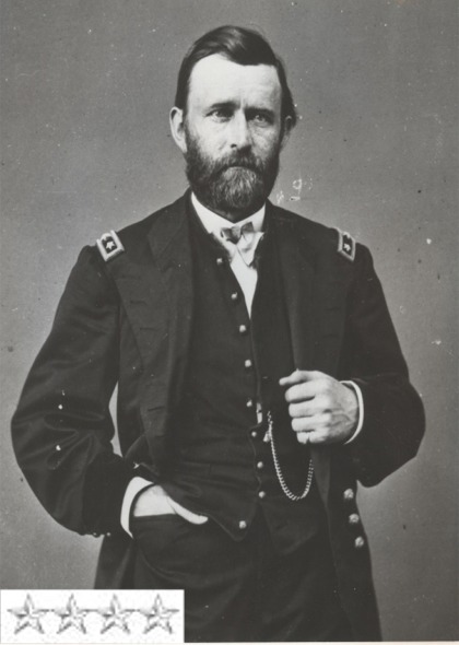 Grant: Mexican-American War and Civil War.